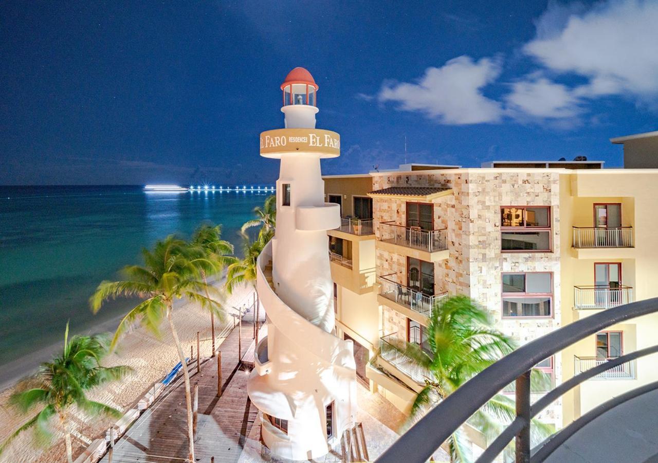 Condo Surf 405 - Luxury Oceanview Beachfront 3 Bedroom With Gym - At El Faro Condos 普拉亚卡门 外观 照片