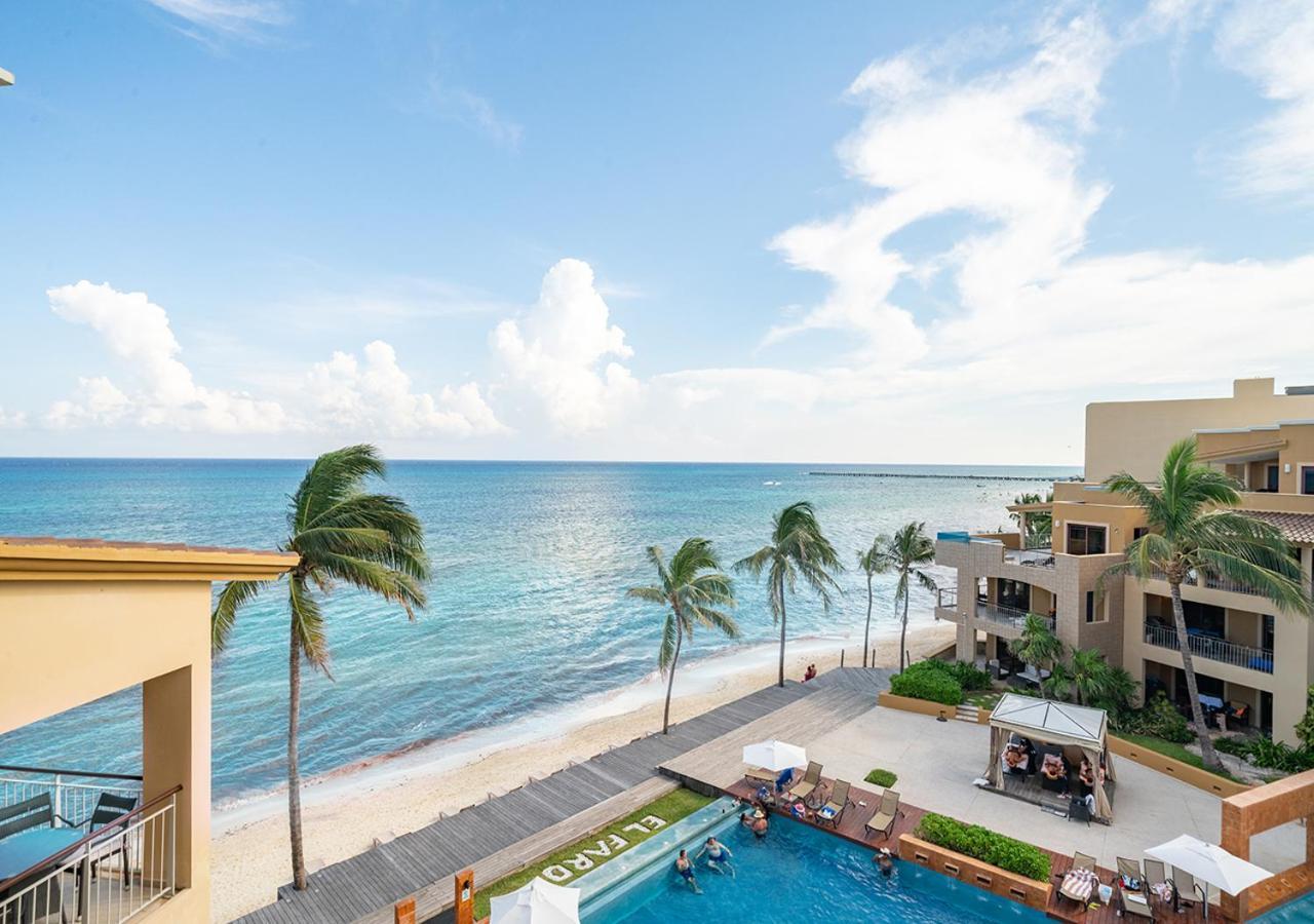 Condo Surf 405 - Luxury Oceanview Beachfront 3 Bedroom With Gym - At El Faro Condos 普拉亚卡门 外观 照片